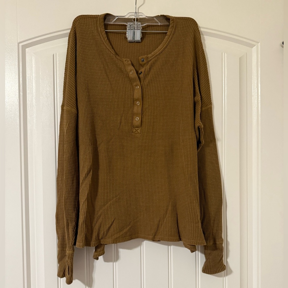 Aerie Henley Top